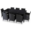 Mebel Elite Комплект садовой мебели Pomona, чёрный/бежевый, ME.POMONA/CZ/RT/OGR/ZES - Home Club, изображение 5