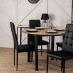Mebel Elite Стул Tex 2, черный, экокожа, ME.TEX2/CZ/E/K - Home Club, изображение 3