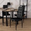 Mebel Elite Стул Tex 2, черный, экокожа, ME.TEX2/CZ/E/K - Home Club, изображение 4