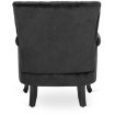 Mebel Elite Кресло Mallo, чёрное, велюровое, ME.MALLO/CZ/V/FW - Home Club, изображение 7