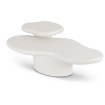 Mebel Elite Набор журнальных столиков Rosalie, белый, ME.ROSALIE/MB/L - Home Club
