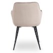 Mebel Elite Стул Modesto, бежевый, велюровый, ME.MODESTO/BZ/CZ/V/K - Home Club, изображение 8