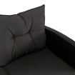 Mebel Elite Комплект садових меблів Dallas, чорний/темно-сірий, ME.DALLAS/CZ/RT/OGR/ZES - Home Club, зображення 7