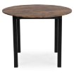 Mebel Elite Стол Teo 100 см, дуб рустикальный/чёрный, ME.TEO/DRU/CZ/S - Home Club, изображение 3