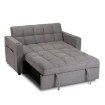 Mebel Elite Раскладной кресло Aster для сна, серого цвета, ME.ASTER/P/T/SOF - Home Club, изображение 4