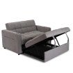 Mebel Elite Раскладной кресло Aster для сна, серого цвета, ME.ASTER/P/T/SOF - Home Club, изображение 10