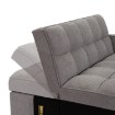 Mebel Elite Раскладной кресло Aster для сна, серого цвета, ME.ASTER/P/T/SOF - Home Club, изображение 12