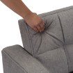 Mebel Elite Раскладной кресло Aster для сна, серого цвета, ME.ASTER/P/T/SOF - Home Club, изображение 13