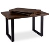 Mebel Elite Стол Tomas, раскладной, 130–230 см, орех/чёрный, ME.TOMAS/O/S - Home Club, изображение 7