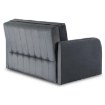 Mebel Elite Двомісне спальне крісло Vero 2, сіре, PPHUE.BASIA2/PAROS6/FW - Home Club, зображення 4