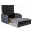 Mebel Elite Двомісне спальне крісло Vero 2, сіре, PPHUE.BASIA2/PAROS6/FW - Home Club, зображення 6