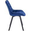 Mebel Elite Стул Rick, темно-синий, велюровый, ME.RICK/GR/V/K - Home Club, изображение 4
