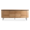 Mebel Elite Комода Beck 200 см, чотиридверна, дуб, ME.BECK/D/KOM200 - Home Club, зображення 4