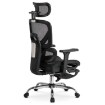 Mebel Elite Вращающееся кресло Kair, эргономичное, чёрное, ME.KAIR/CZ/T/FO - Home Club, изображение 4