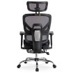 Mebel Elite Вращающееся кресло Kair, эргономичное, чёрное, ME.KAIR/CZ/T/FO - Home Club, изображение 5