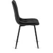 Mebel Elite Стілець Robin, чорний, велюровий, ME.ROBIN/CZ/V/K - Home Club, зображення 4