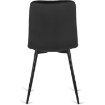Mebel Elite Стілець Robin, чорний, велюровий, ME.ROBIN/CZ/V/K - Home Club, зображення 5