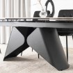 Mebel Elite Стол Verona, керамический, раскладной, 160–240 см, белый мрамор/чёрный, ME.VERONA/B/CZ/CER/S160-220 - Home Club, изображение 8