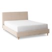 Mebel Elite Кровать 140x200 Kioto, бежевая, из вельвета, ME.KIOTO/140/BZ/SZTR/LOZ - Home Club, изображение 3