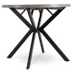 Mebel Elite Стол Dorian, раскладной, 80–160 см, бетон/чёрный, ME.DORIAN/BET/CZ/S - Home Club, изображение 9