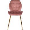 Mebel Elite Стул Lucky, розовый, велюровый, ME.LUCKY/R/ZL/V/K - Home Club, изображение 3