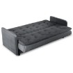 Mebel Elite Комплект из 2 диванов-кроватей Stella, серый, PPHUE.TIKO/PAROS6/Z2/WER - Home Club, изображение 5
