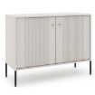 Mebel Elite Комод Soft 104 см, двухдверный, с рифлением, цвет «Кашмир», W.ISEO/KASZ/BZ/KOM2D - Home Club