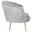 Mebel Elite Кресло Grand с подставкой для ног, серый велюр, ME.GRAND/P/V/FW - Home Club, изображение 5