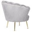 Mebel Elite Кресло Grand с подставкой для ног, серый велюр, ME.GRAND/P/V/FW - Home Club, изображение 6