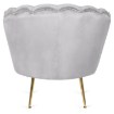 Mebel Elite Кресло Grand с подставкой для ног, серый велюр, ME.GRAND/P/V/FW - Home Club, изображение 7