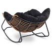 Mebel Elite Кресло-качалка Elton, чёрное, ME.ELTON/CZ/T/FW - Home Club, изображение 5