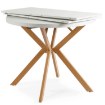 Mebel Elite Стол Dorian, раскладной, 80–160 см, белый/золотой дуб, ME.DORIAN/B/DREW/S - Home Club, изображение 9