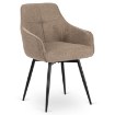 Mebel Elite Обертове крісло Larisa, бежеве, ME.LARISA/BZ/CZ/T/K - Home Club, зображення 3