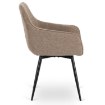 Mebel Elite Обертове крісло Larisa, бежеве, ME.LARISA/BZ/CZ/T/K - Home Club, зображення 5