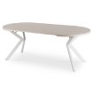 Mebel Elite Стол Lukas, раскладной, 100–250 см, цвет «Кашмир»/белый, ME.LUKAS/KASZ/B/S - Home Club, изображение 9
