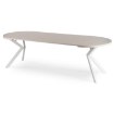 Mebel Elite Стол Lukas, раскладной, 100–250 см, цвет «Кашмир»/белый, ME.LUKAS/KASZ/B/S - Home Club, изображение 10