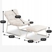 Mebel Elite Садове крісло Kalista з підніжкою, бежеве, ME.KALISTA/P/T/FWPD - Home Club, зображення 9