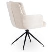 Mebel Elite Вращающееся кресло Akita кремового цвета из вельвета, ME.AKITA/KR/SZTR/K - Home Club, изображение 6