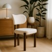 Mebel Elite Стілець Grenada, горіх/кремовий букле, ME.GRENADA/KR/O/TB/K - Home Club, зображення 2