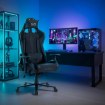 Mebel Elite Игровое вращающееся кресло Flash, чёрного цвета, ME.FLASH/CZ/E/T/FO - Home Club, изображение 2