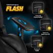 Mebel Elite Игровое вращающееся кресло Flash, чёрного цвета, ME.FLASH/CZ/E/T/FO - Home Club, изображение 5