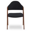 Mebel Elite Стул Ruiz, чёрный/орех, ME.RUIZ/CZ/O/T/K - Home Club, изображение 7