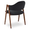 Mebel Elite Стул Ruiz, чёрный/орех, ME.RUIZ/CZ/O/T/K - Home Club, изображение 10