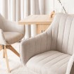 Mebel Elite Вращающееся кресло Lemon светло-бежевого цвета, ME.LEMON/JBZ/T/K - Home Club, изображение 3