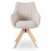 Mebel Elite Вращающееся кресло Lemon светло-бежевого цвета, ME.LEMON/JBZ/T/K - Home Club, изображение 7