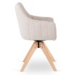 Mebel Elite Вращающееся кресло Lemon светло-бежевого цвета, ME.LEMON/JBZ/T/K - Home Club, изображение 8
