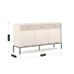 Mebel Elite Комода Marcos 154 см, рифлена, колір «Кашмір», W.MAGGIORE/KASZ/BZ/KOM3D3S - Home Club, зображення 6
