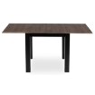 Mebel Elite Раздвижной стол Max 80–160 см, орех/чёрный, W.MAX/OM/CZ/S - Home Club, изображение 7