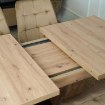 Mebel Elite Стол Clark, раскладной, 120–160 см, дуб Artisan/чёрный, PM.DUBAJ/A/CZ/S - Home Club, изображение 5