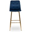 Mebel Elite Барный стул Ariel, темно-синий, велюровый, ME.ARIEL/GR/ZL/V/H - Home Club, изображение 3